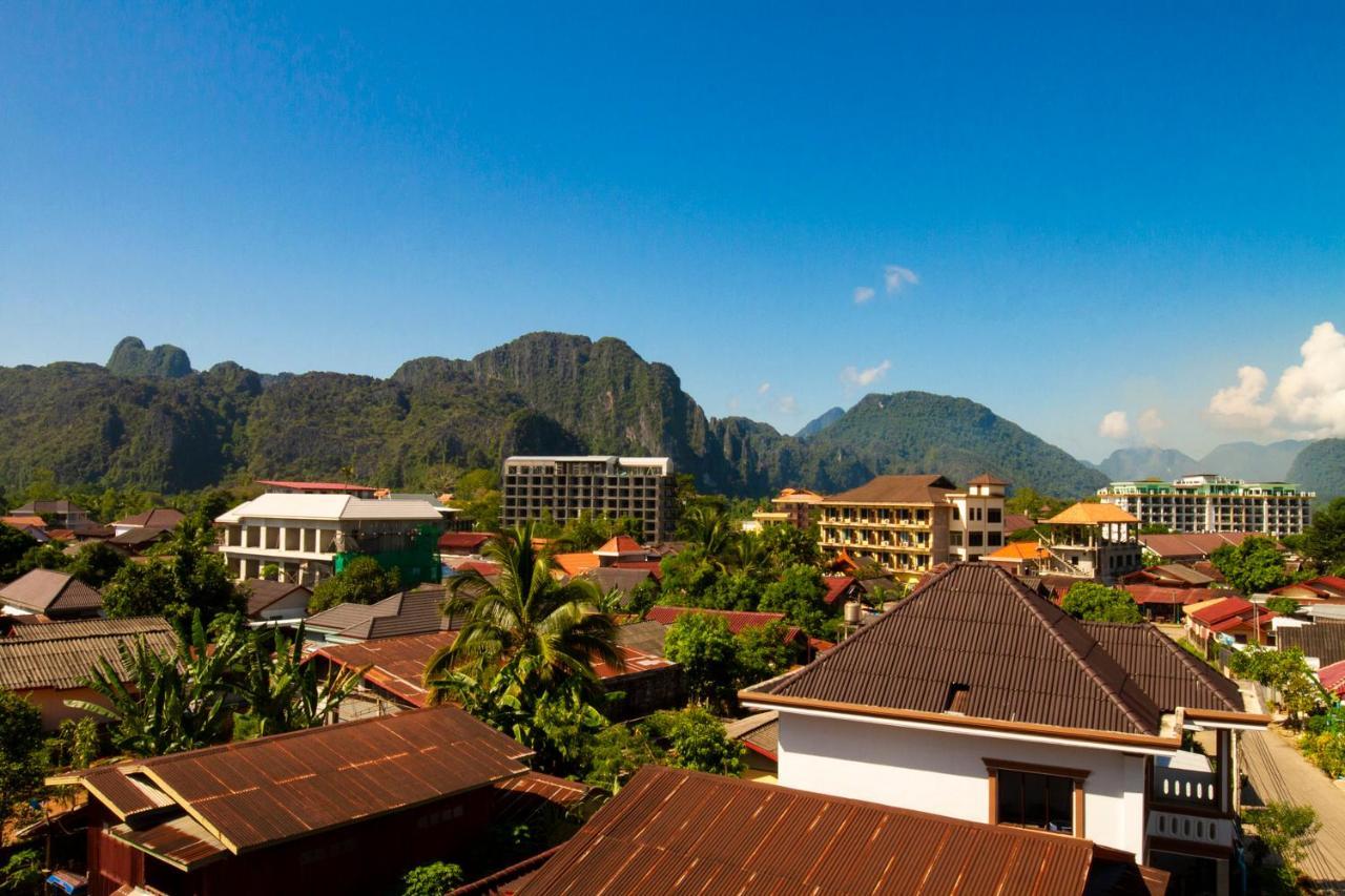 Vang Vieng Topview Hotel Экстерьер фото