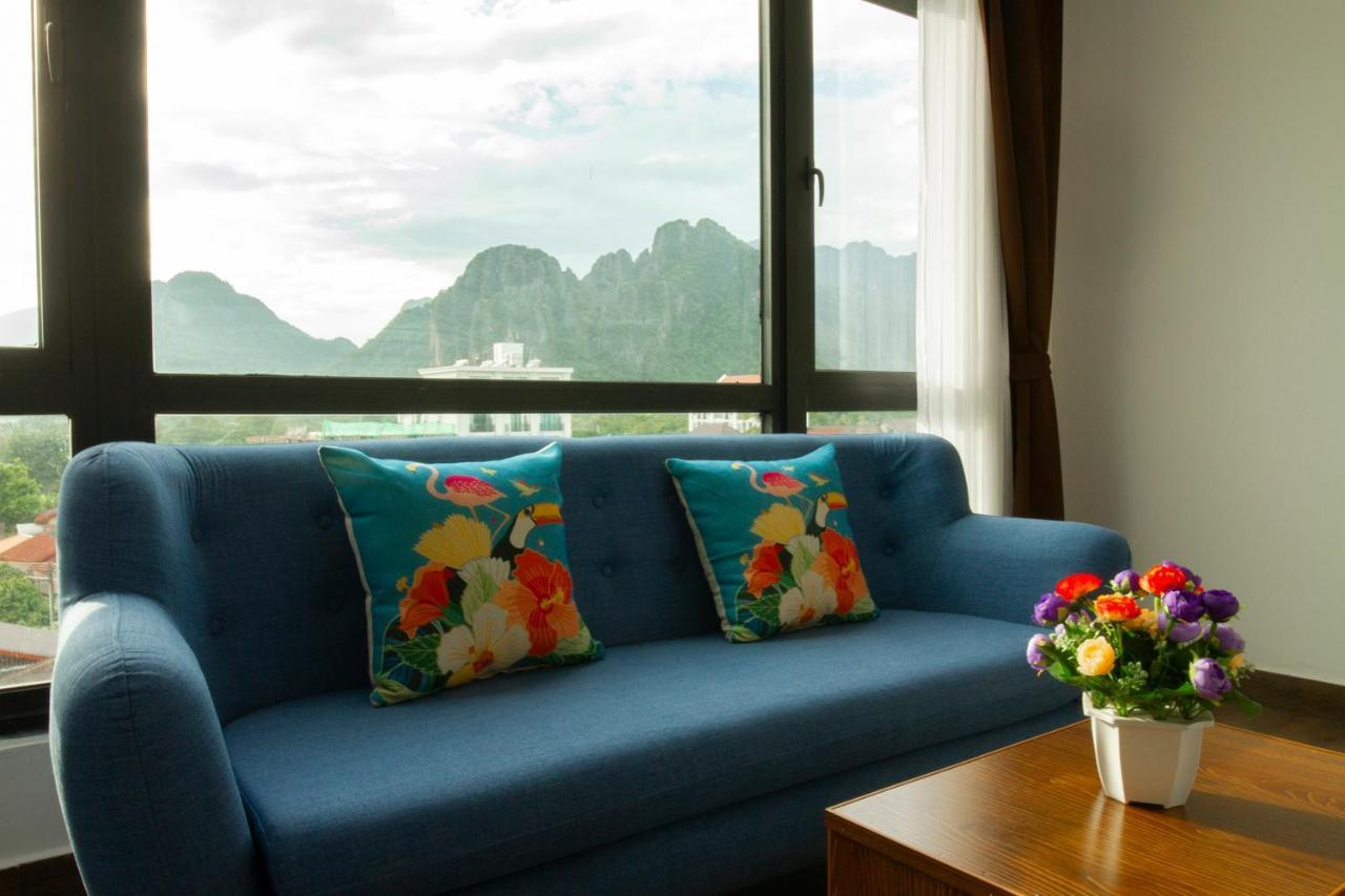 Vang Vieng Topview Hotel Экстерьер фото
