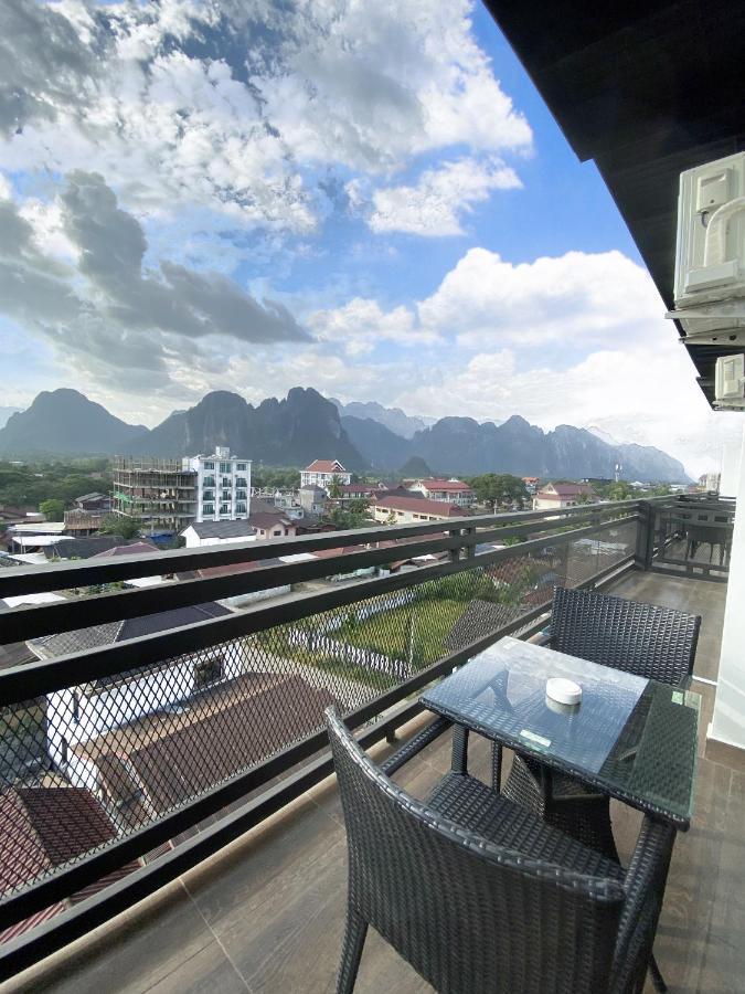 Vang Vieng Topview Hotel Экстерьер фото